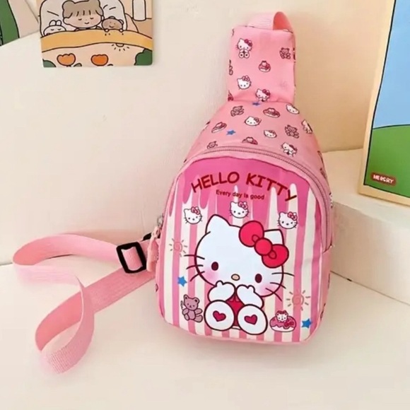 Hello Kitty Other - Sanrio Hello Kitty Crossbody Sling Bag, Cute Versatile Shoulder Bag NIP
